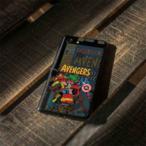 Marvel Classic Comics Avengers Assemble Google Pixel 3 XL Skin